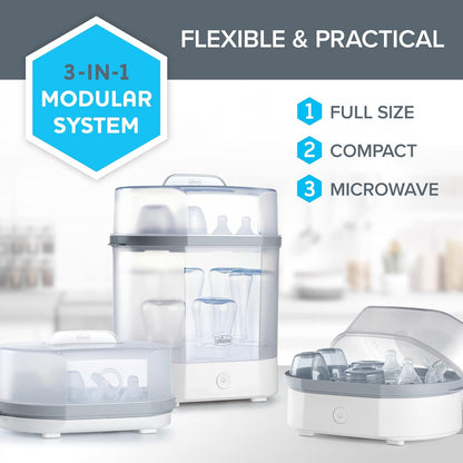Chicco 3-in-1 Modular Electric Steam Sterilizer