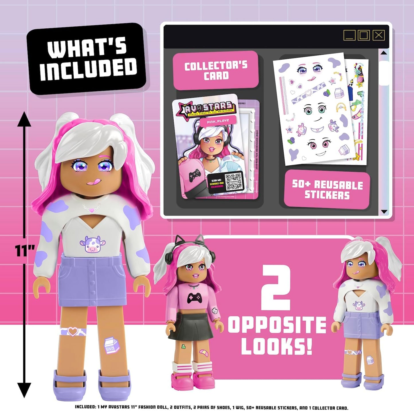 Avastars Core Doll 2.0 - Pink Playz