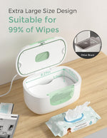 Momcozy Baby Wipe Warmer with Night Light & Digital Display