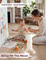 Momcozy Water Wipes - Extra Large Size Design