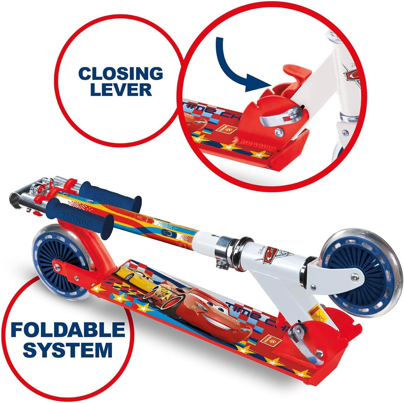 Mondo - Cars3 2 Wheel Scooter