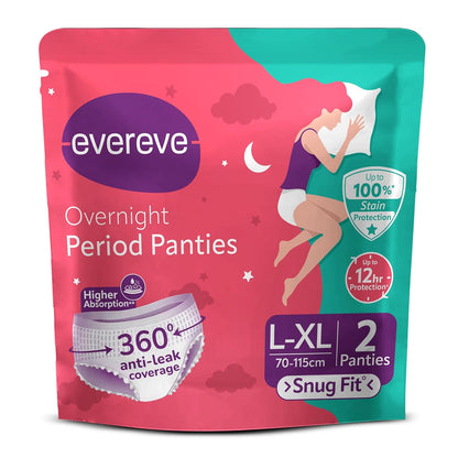 EverEve - Disposeable Period Panties Size L-XL (Pack of 2)