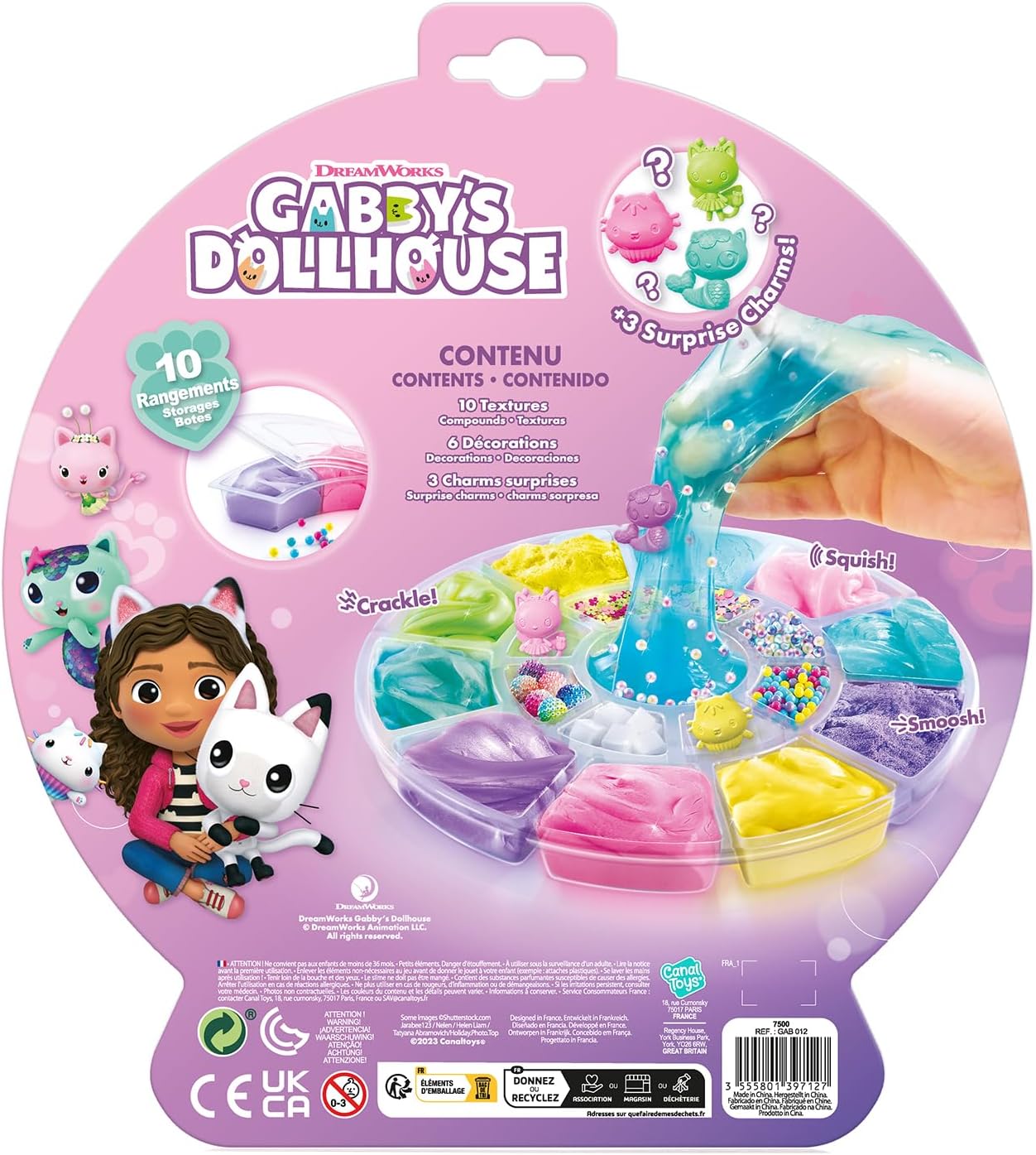 Canal Toys-Gabby's Dollhouse-Sensory Compounds Wheel