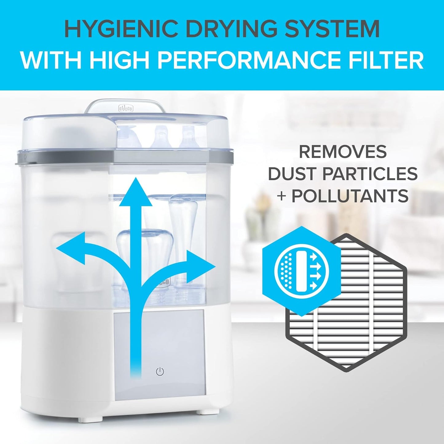 Chicco Advanced Electric Steam Sterilizer & Dryer