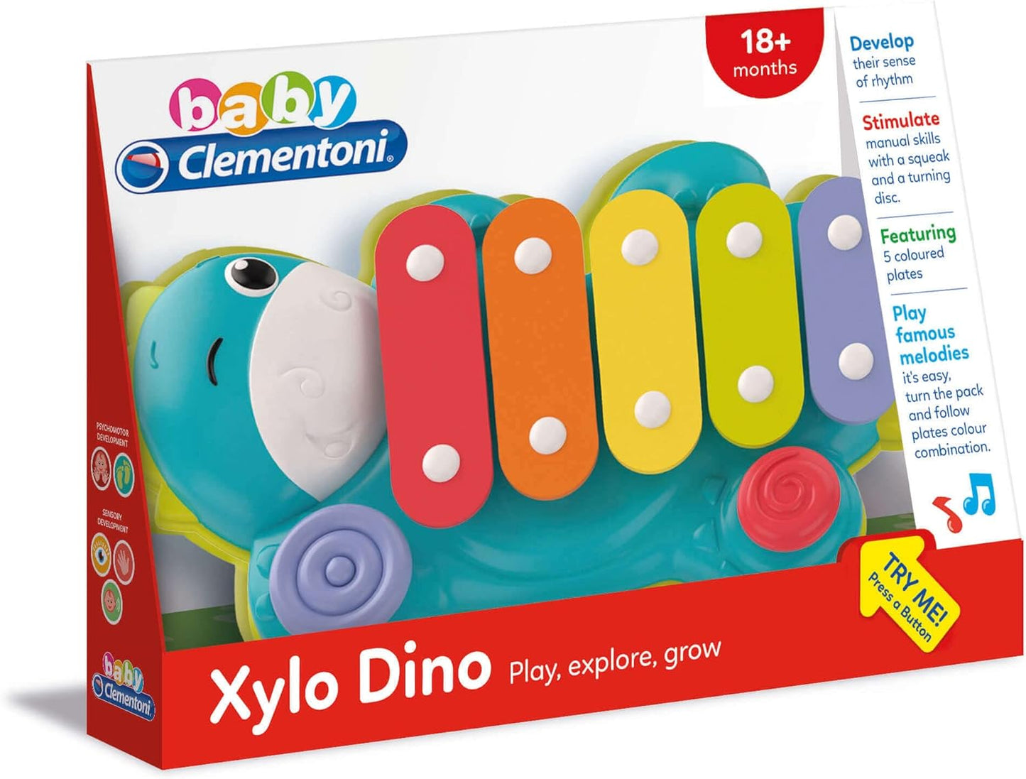 Clementoni-Baby Musical Xylophone
