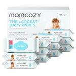 Momcozy Water Wipes - Extra Large Size Design