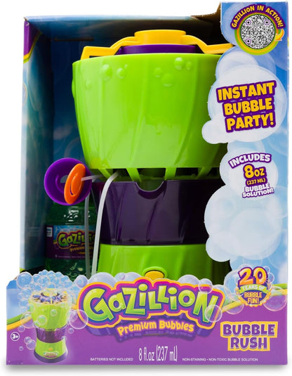 Gazillion Bubbles-Bubble Rush Portable Bubble Maker