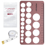 Momcozy Nipple Ruler & Flange Size Guide