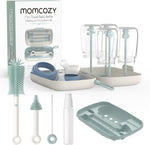 Momcozy - 7 in 1 - Push-Press Design Bottle Brush Kit - Classic Style