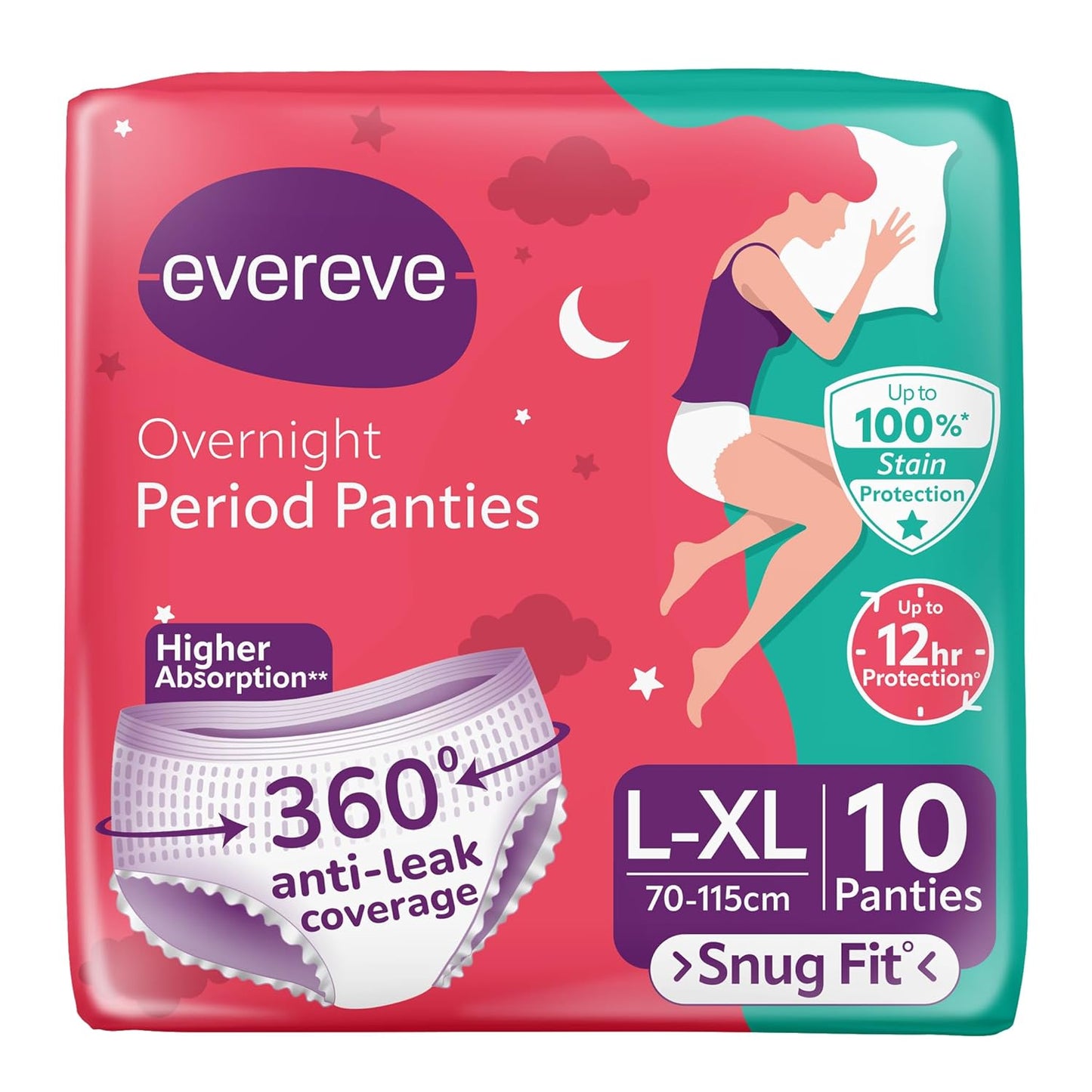 Evereve - Disposable Period Panties L-XL 10pcs