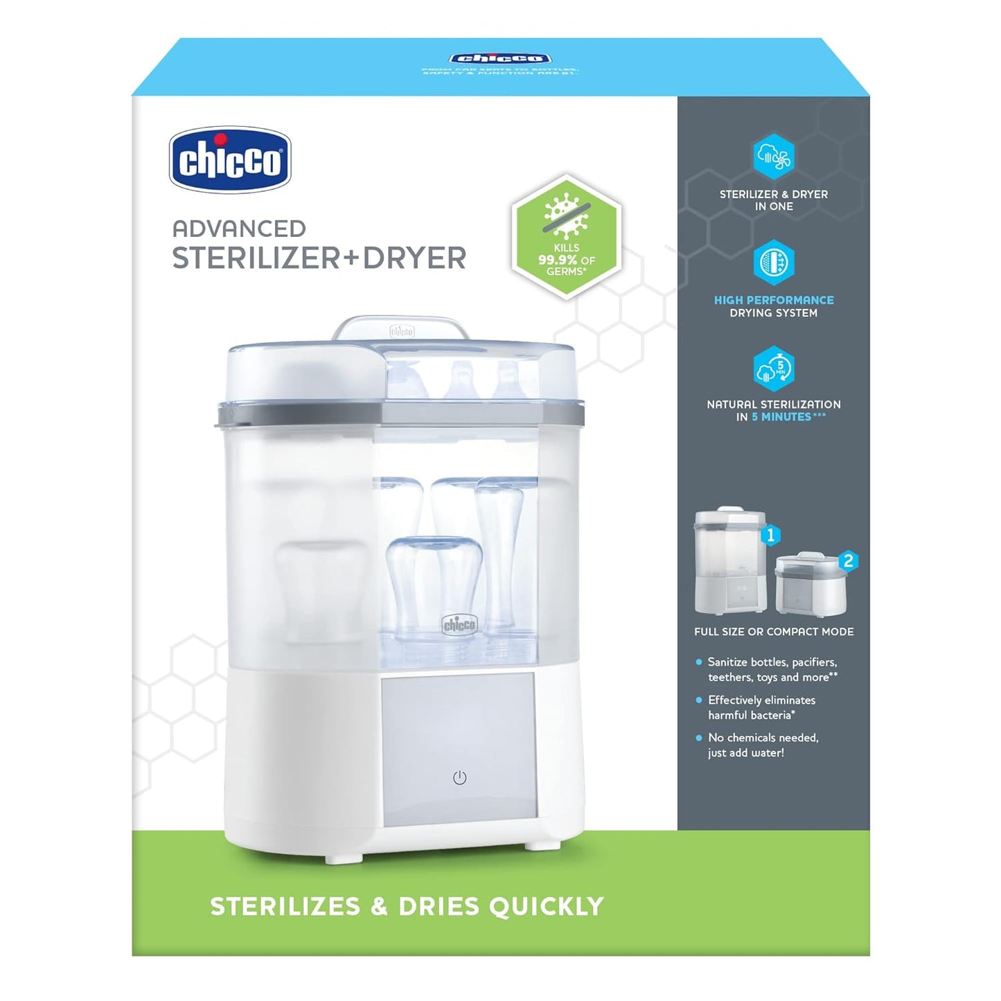 Chicco Advanced Electric Steam Sterilizer & Dryer