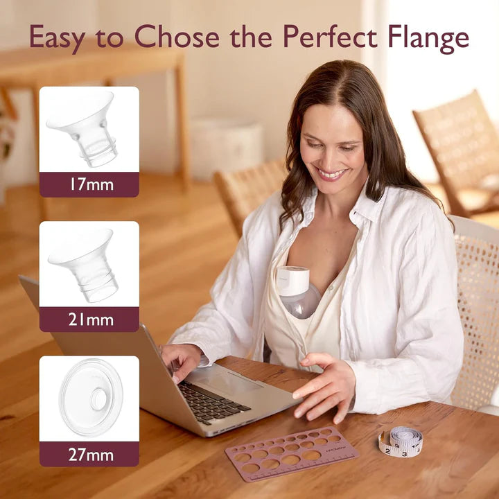 Momcozy Nipple Ruler & Flange Size Guide