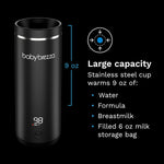 Baby Brezza Superfast Portable Bottle Warmer - Black