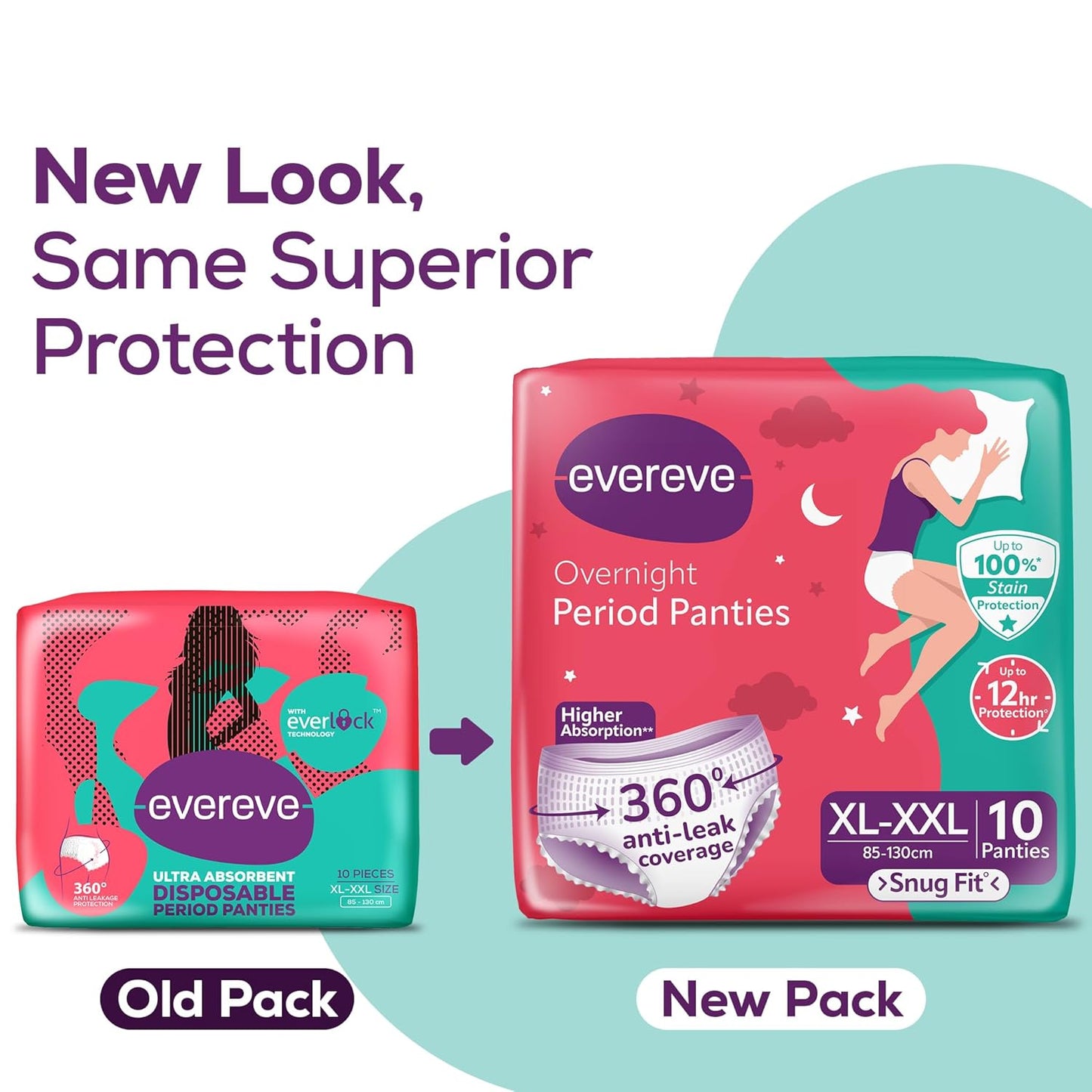 Evereve - Disposable Period Panties XL-XXL (Pack of 10)