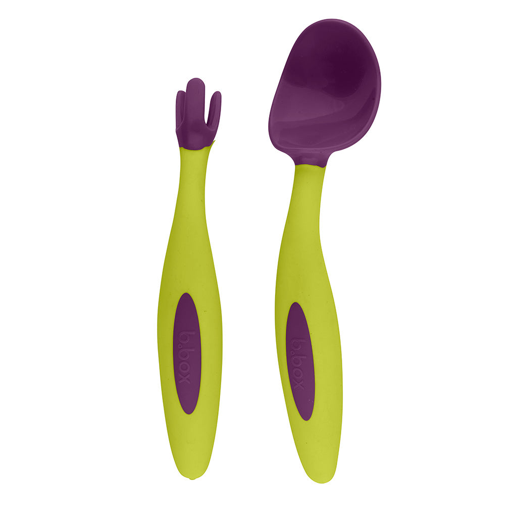 TODDLER CUTLERY SET - PASSION SPLASH