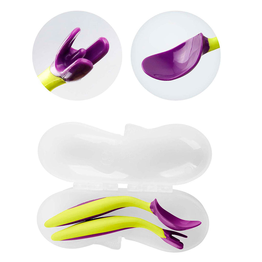 TODDLER CUTLERY SET - PASSION SPLASH