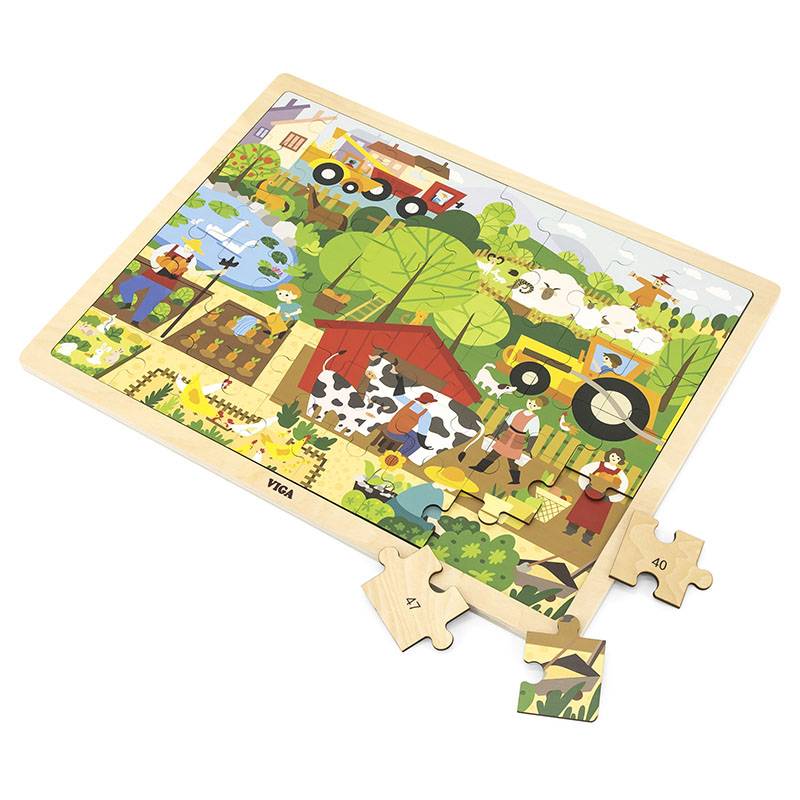 Farm Puzzle 48Pcs - Viga