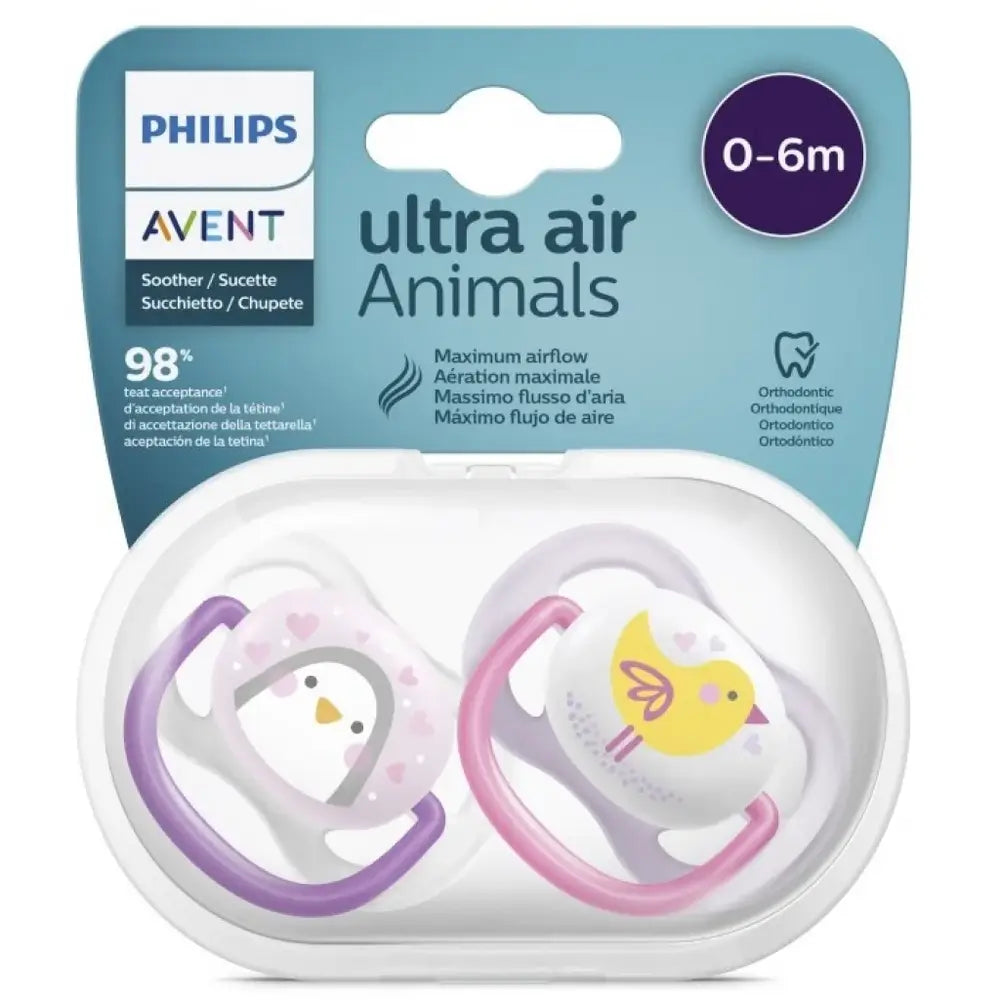 Philips Avent-Ultra Air Pacifier 0-6 months 2 pcs