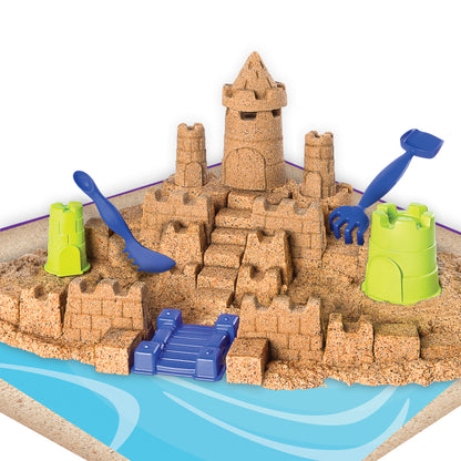 Kinetic Sand Beach Sand Kingdom (3lbs)