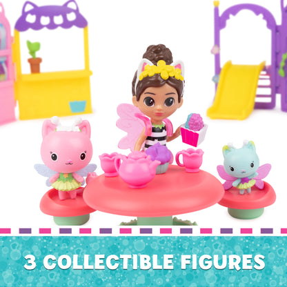 Gabby’s Dollhouse Kitty Fairy Garden Party Playset