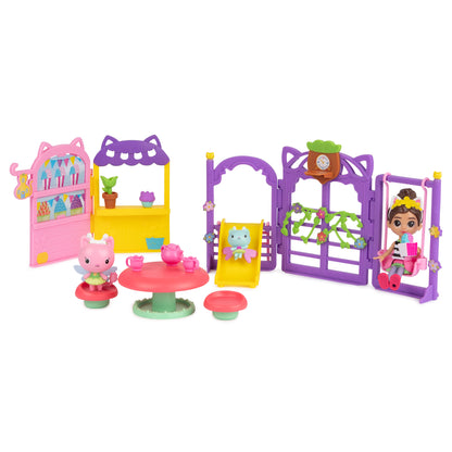 Gabby’s Dollhouse Kitty Fairy Garden Party Playset