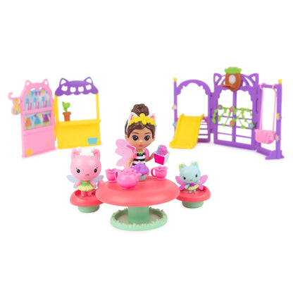 Gabby’s Dollhouse Kitty Fairy Garden Party Playset