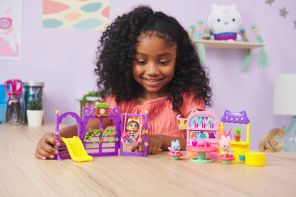 Gabby’s Dollhouse Kitty Fairy Garden Party Playset