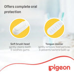 Pigeon Baby Training Toothbrush Lesson 1 - Yellow