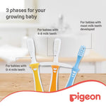 Pigeon Baby Training Toothbrush Lesson 1 - Yellow