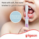 Pigeon Baby Training Toothbrush Lesson 3 - Pink