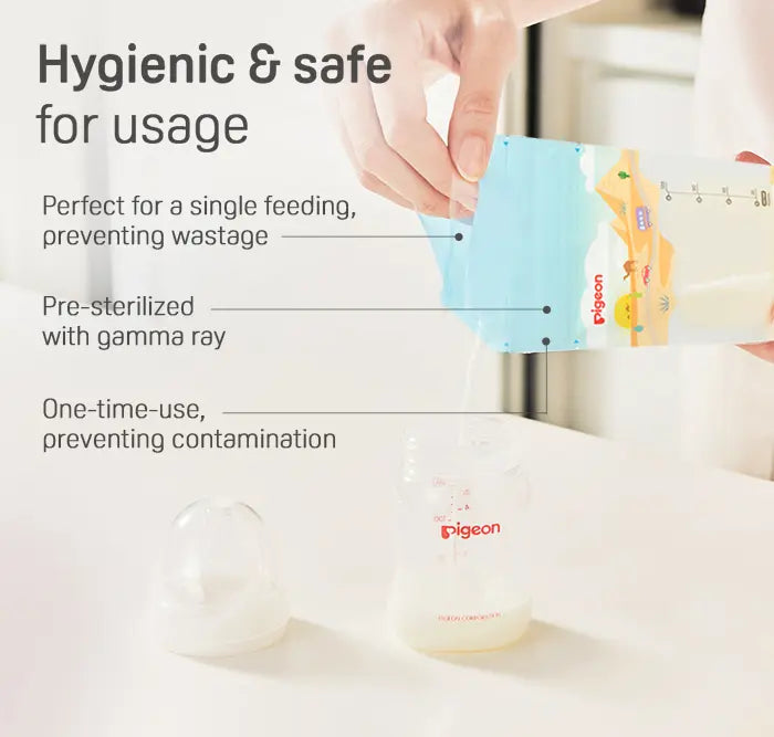 Pigeon - Breastmilk Storage Bags - 120ml - 25pcs