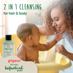 Pigeon Natural Botanical Baby Head & Body Wash – 200ml