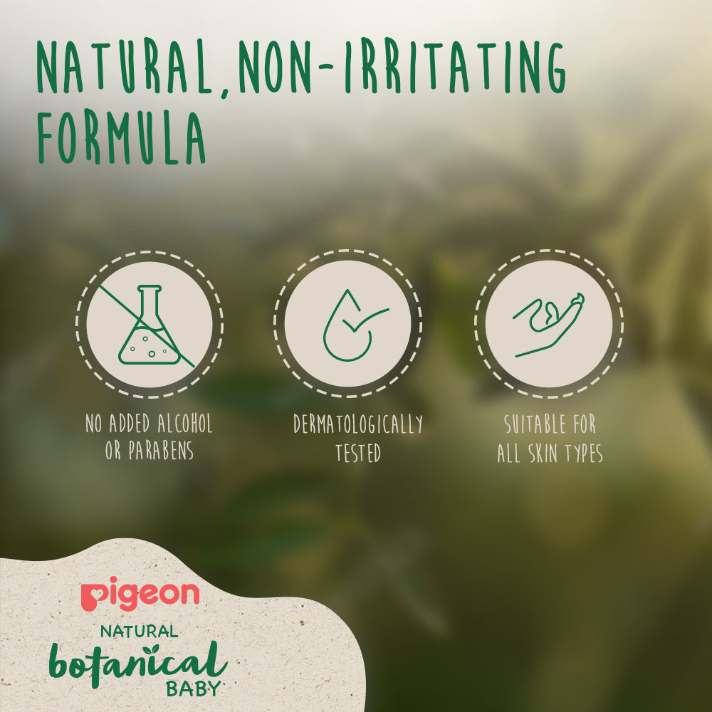 Pigeon Natural Botanical Baby Head & Body Wash – 200ml