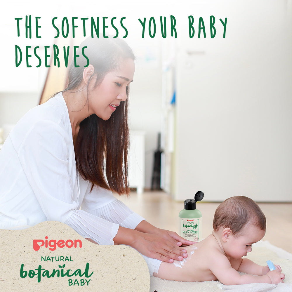 Pigeon Natural Botanical Baby Milky Lotion – 200ml