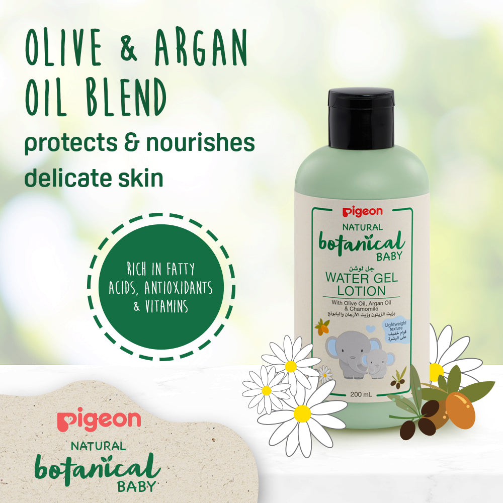 Pigeon Natural Botanical Baby Water Gel Lotion – 200ml