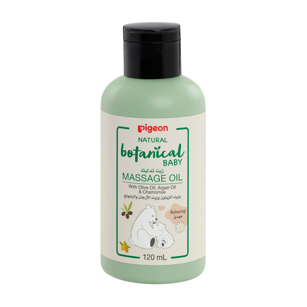Pigeon Natural Botanical Baby Massage Oil – 120ml