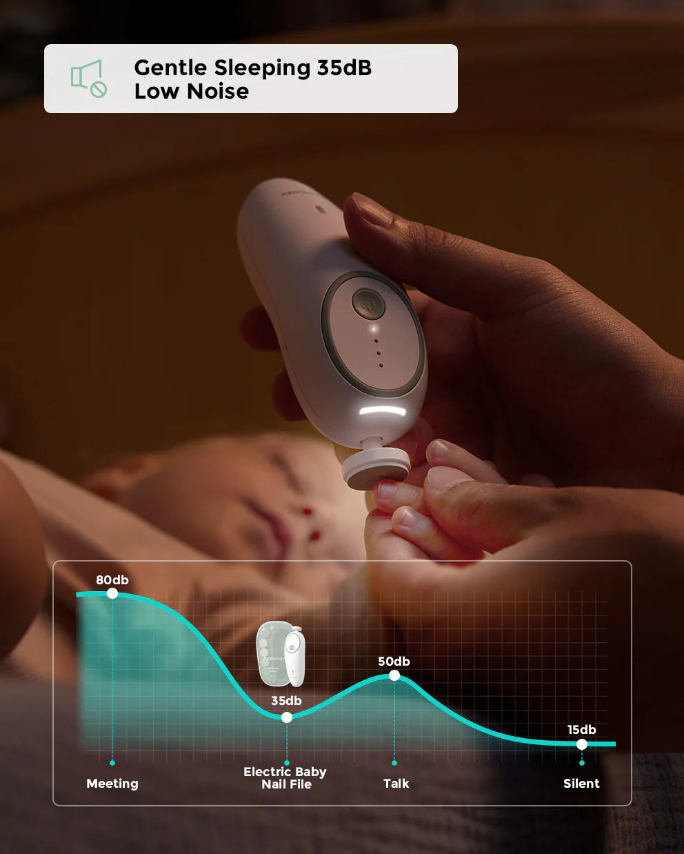 Momcozy-Electric Baby Nail File