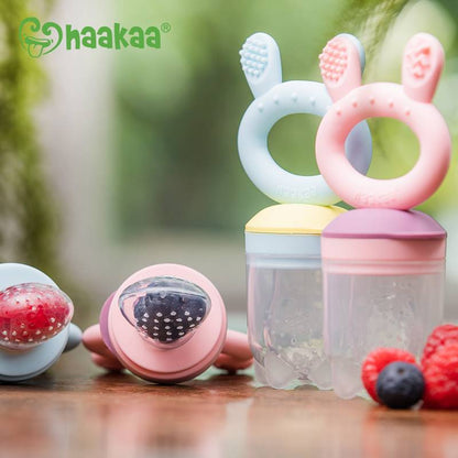 Haakaa - Fresh Food Feeder and Teether - Pink