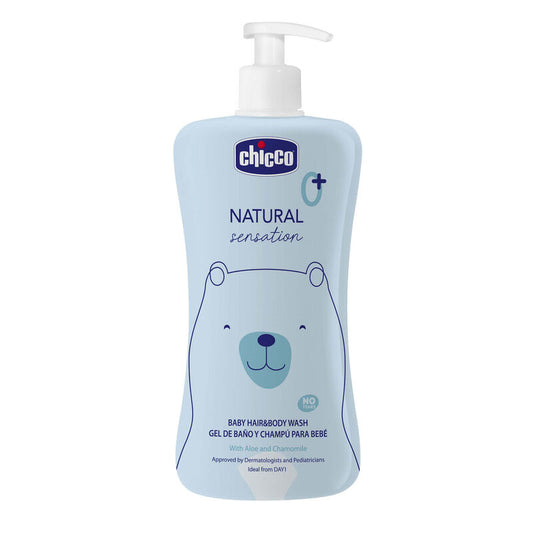 Chicco-Baby Hair & Body Cleanser Natural Sensation 500ml