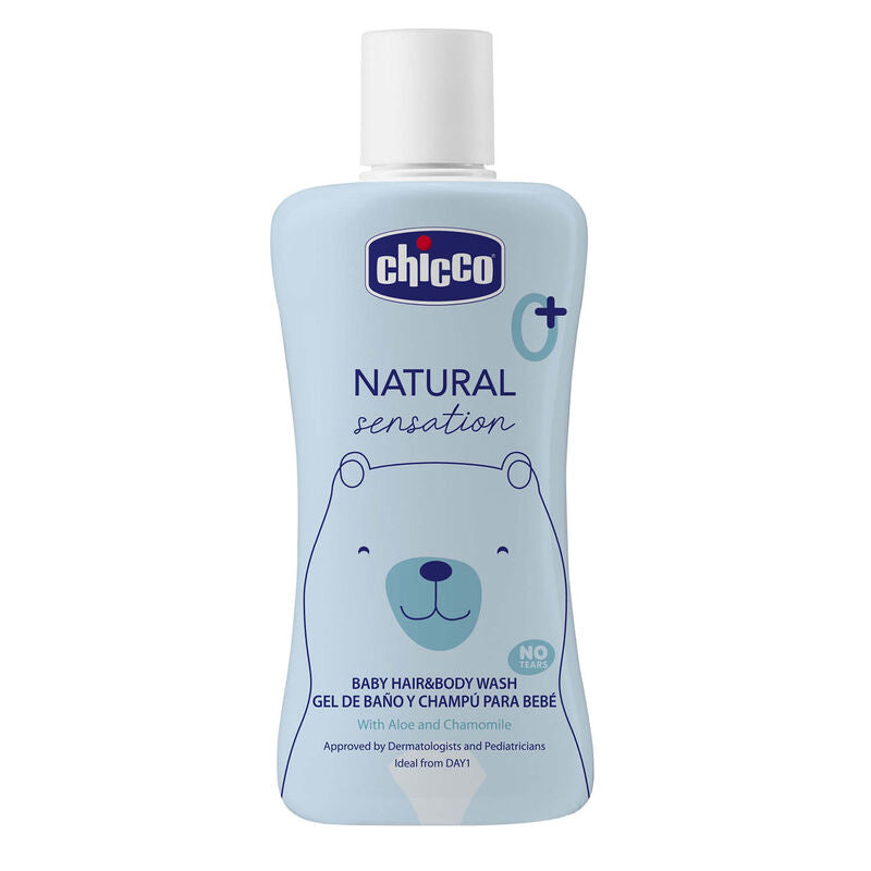 Chicco-Baby Hair & Body Cleanser Natural Sensation 200ml