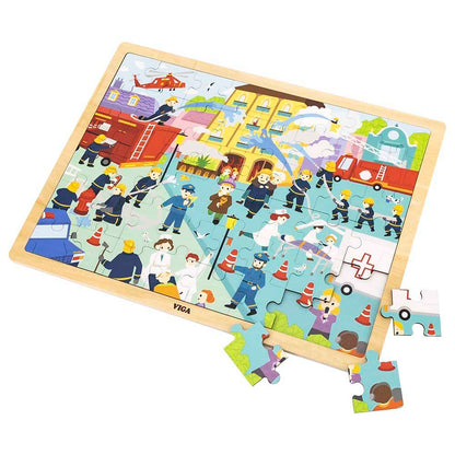 Fire Fighting Puzzle 48Pcs - Viga