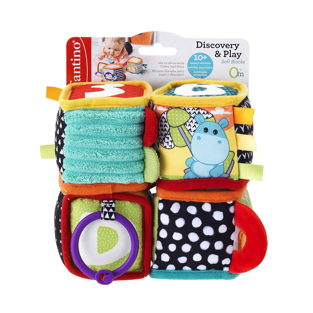 Infantino - Discovery & Play Soft Blocks