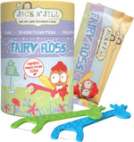 Fairy Floss Dental Flossers - 30 Pack