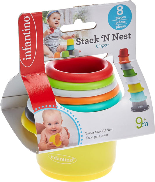 Infantino - Stacking Cups Pack of 8