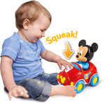 Clementoni-Disney Baby Mickey Pull Along Car