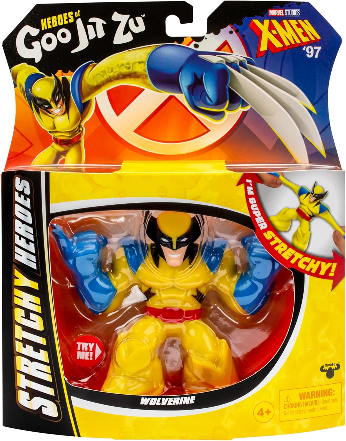 X-Men 97 W1 Hero Pack Wolverine- Goo Jit Zu – Little Wings