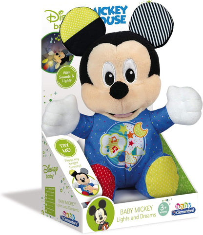 Clementoni-Disney Baby Mickey Interactive Plush