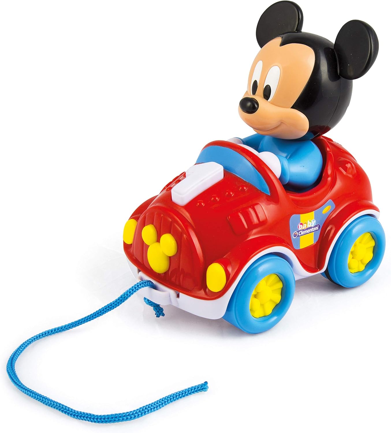 Clementoni-Disney Baby Mickey Pull Along Car