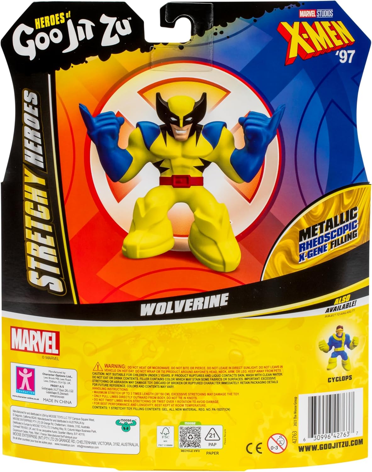 X-Men 97 W1 Hero Pack Wolverine- Goo Jit Zu