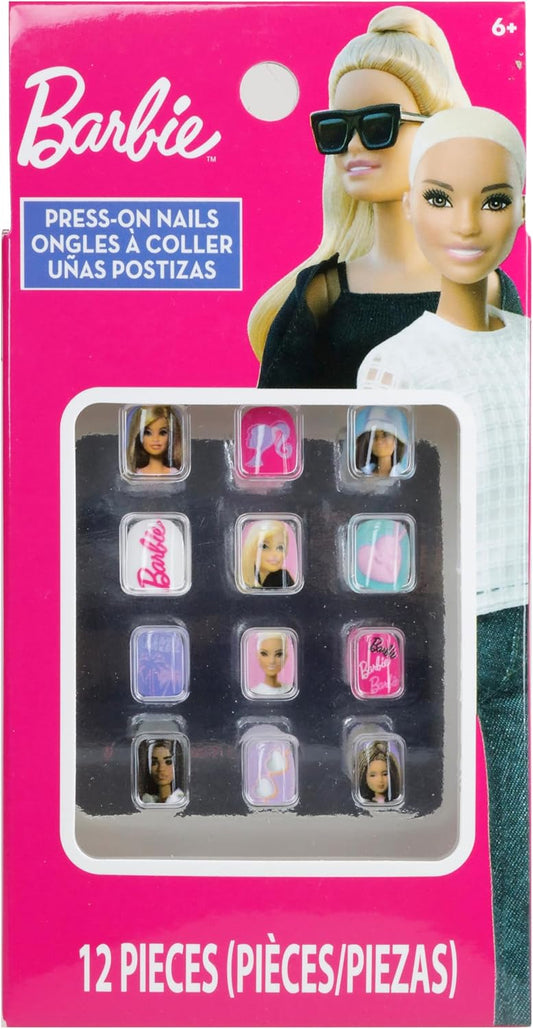 Townley Girl Barbie - 12 Pk Press On Nails